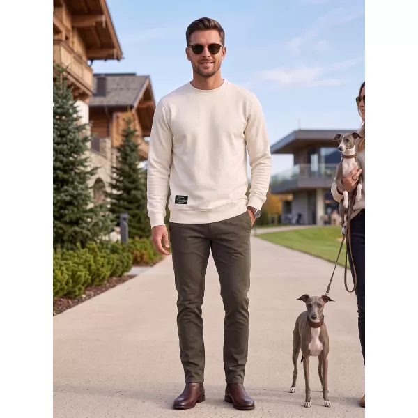  Hanorac pentru bărbați ALTISPORT NP/ALMST43001 NATURAL 