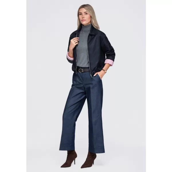  Geaca de dama OMBRE OW-JT-E0003 ALBASTRU MARIN 