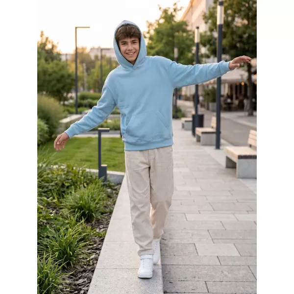  Hanorac pentru copii MALFINI CHILL 423 ALBASTRU CERUL 