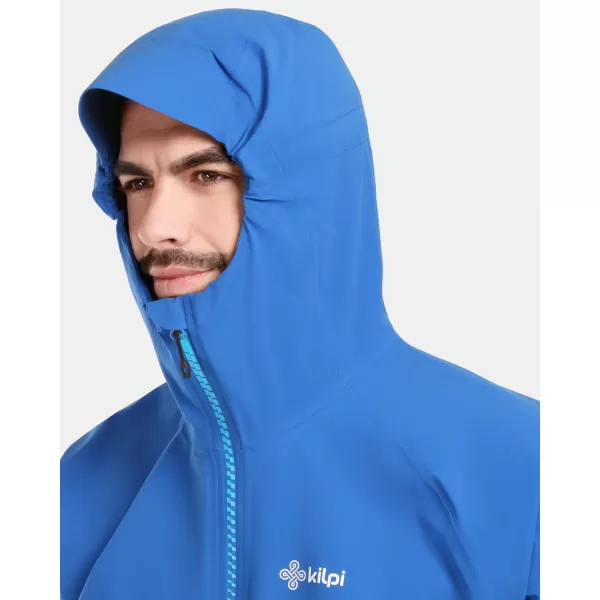  Jachetă hardshell pentru bărbați KILPI HURRICANE-M 1M0103KI ALBASTRU ÎNCHIS 