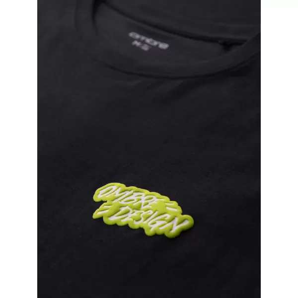  Tricou pentru bărbați OMBRE OM-TSPT-0288 NEGRU 