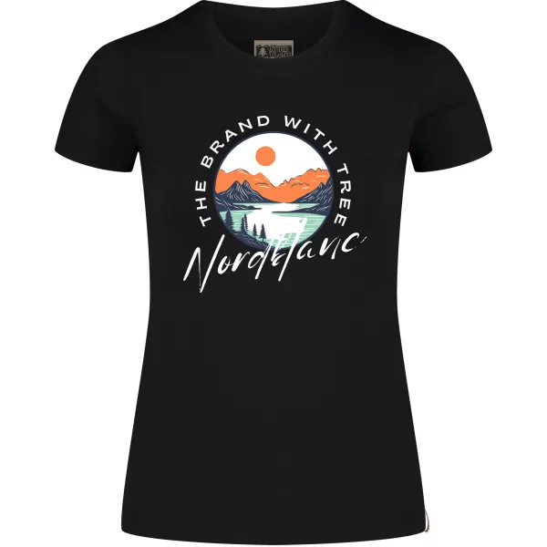 Tricou de damă NORDBLANC STARLIGHT NBSLT8176 NEGRU 