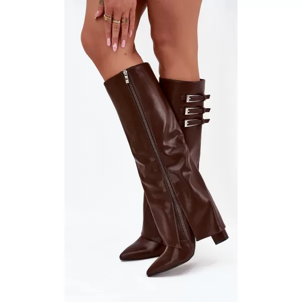  Cizme de dama BOTO C-354 MARO 