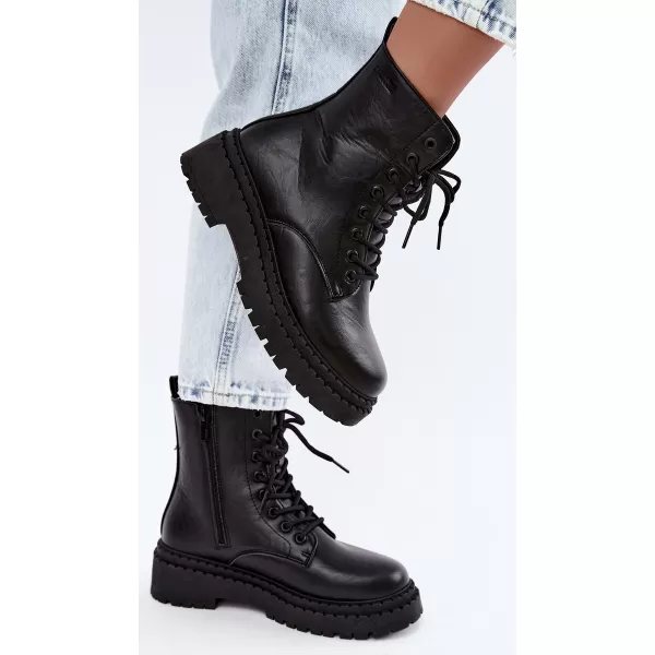  Botine de dama BIG STAR SHOES UU274816 NEGRU 