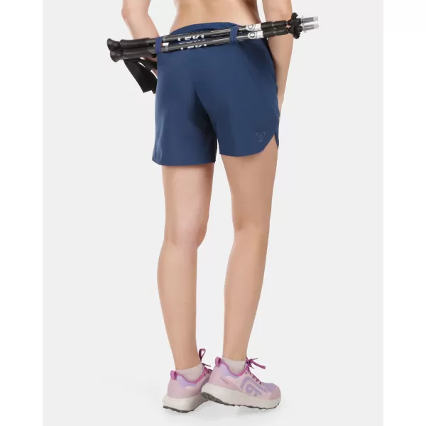  Pantaloni scurți de damă KILPI TIJARA-W 1L0411KI ALBASTRU ÎNCHIS 