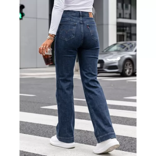  Pantaloni de dama DSTREET UY3099 ALBASTRU MARIN 