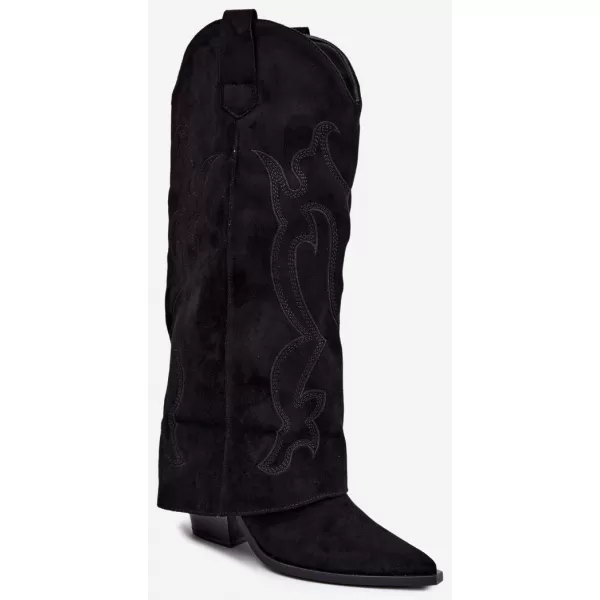  Cizme de dama BOTO 2588A NEGRU 