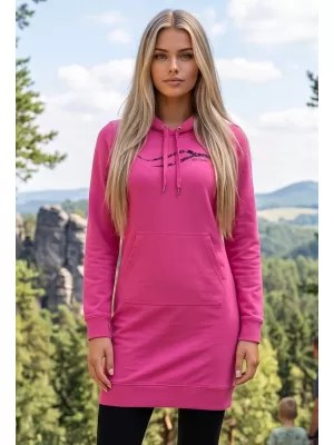 Hanorac prelungit dama ALTISPORT ALW001419 MAGENTA