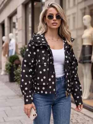 Geaca de dama DSTREET TY6035 NEGRU