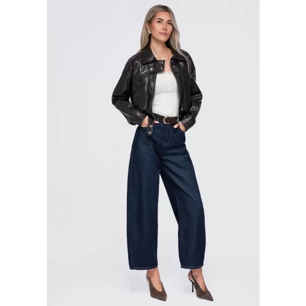  Geaca de dama OMBRE OW-JAFL-0148 MARO 
