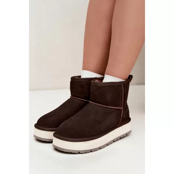  Pantofi de dama BIG STAR SHOES UU274693 MARO/BEJ 