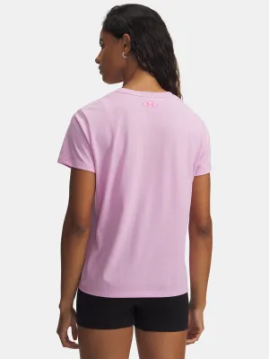 Tricou de damă UNDER ARMOUR UA W VARSITY SS 6010592-669 ROZ
