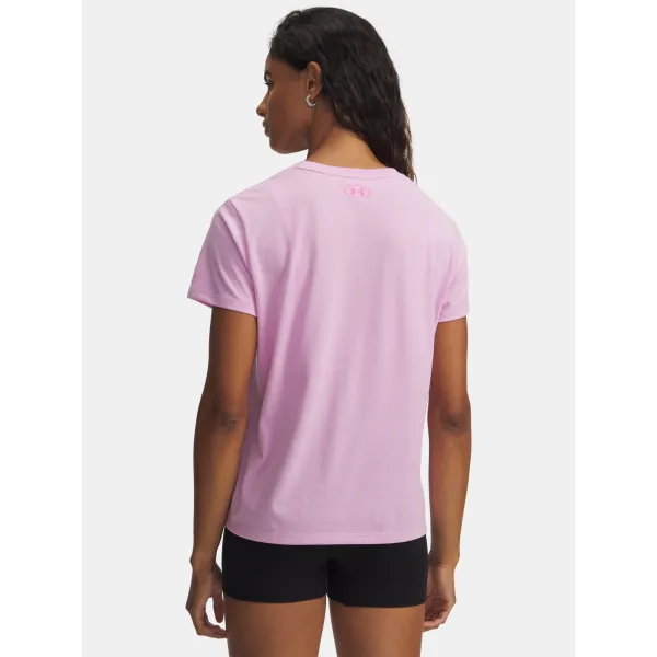  Tricou de damă UNDER ARMOUR UA W VARSITY SS 6010592-669 ROZ 