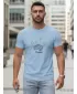 Tricou pentru bărbați DSTREET NX0149R-SK ALBASTRU DESCHIS