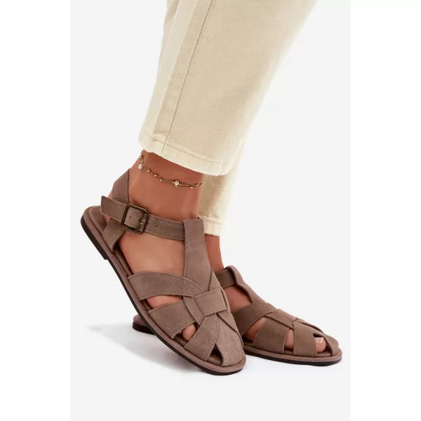 Sandale de dama BIG STAR SHOES TT274250 BEJ 