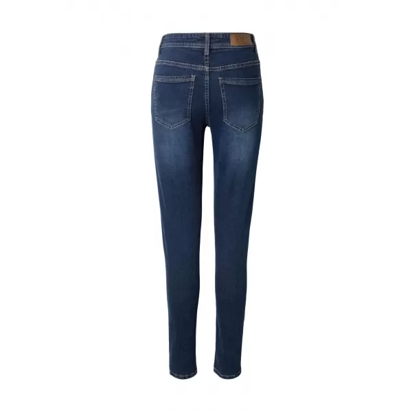  Pantaloni de dama URBAN CLASSICS TB8370 ALBASTRU ÎNCHIS SPĂLAT 