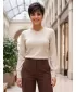 Tricou de damă ALTISPORT ILENA BEJ DESCHIS