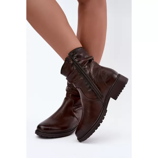  Botine de dama BOTO ASA295-1 MARO 