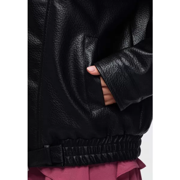  Geaca de dama OMBRE OW-JAFL-0138 NEGRU 