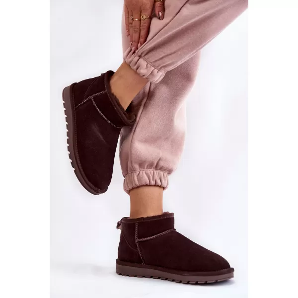  Pantofi de dama BOTO W5821 MARO/CAFEA 