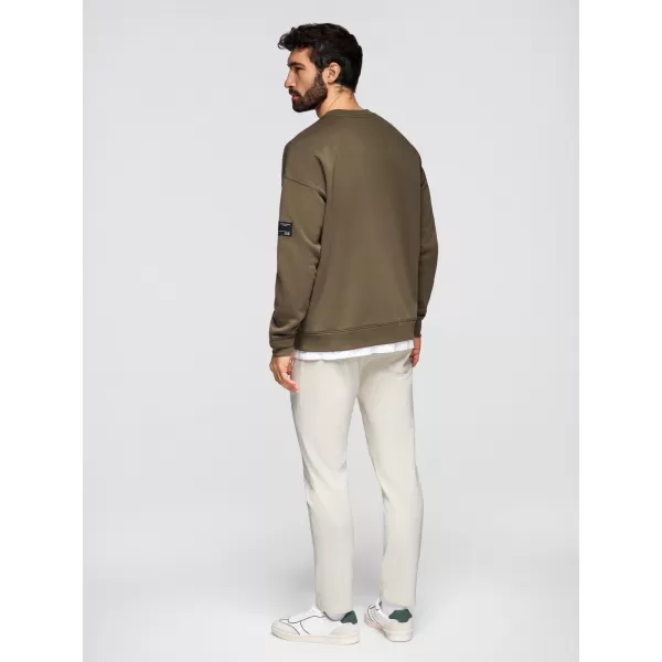  Pantaloni de trening pentru bărbați OMBRE OM-PABS-0304 CREMĂ 