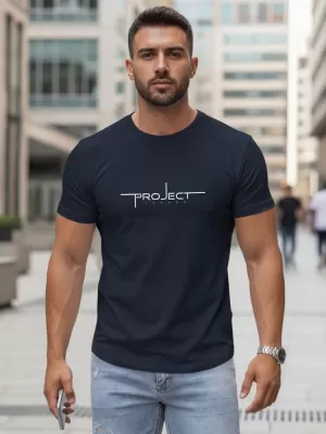 Tricou pentru bărbați DSTREET NX5127R-NY ALBASTRU ÎNCHIS