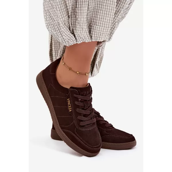  Adidași de damă VINCEZA 79635 CIOCOLATĂ 