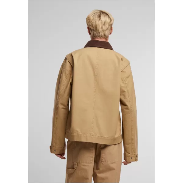  Jachetă pentru bărbați URBAN CLASSICS TB7624 BEJ UNIUNE 