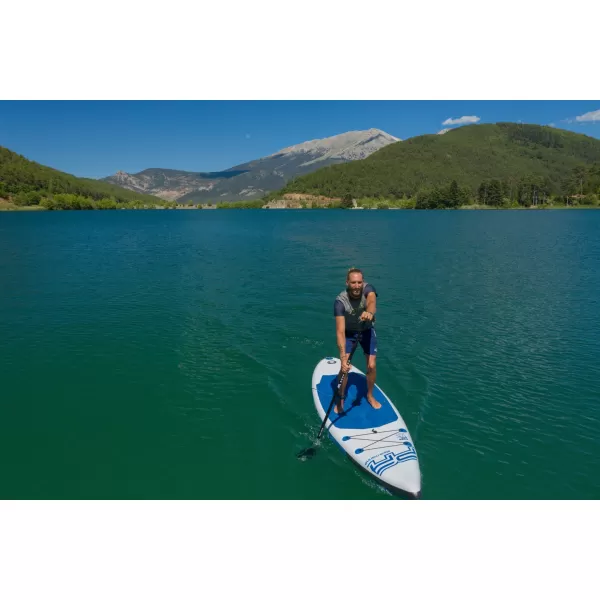  Placă cu vâsle AQUA MARINA Pure Air Combo 11 - 2022 ALBASTRU/GRI 
