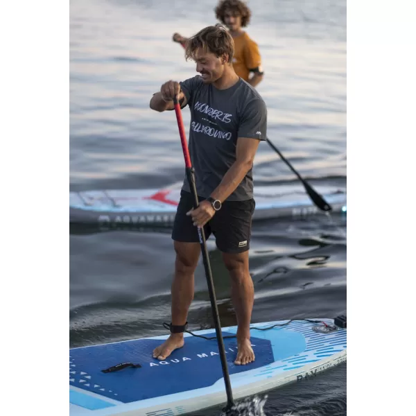  Placă cu vâsle AQUA MARINA Ray GRI ALBASTRU 