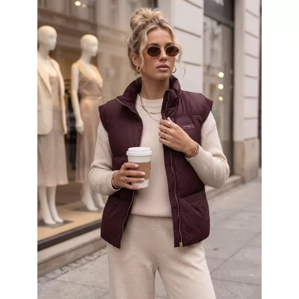  Vesta de dama DSTREET TY5968 BURGUNDIA 