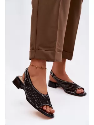 Sandale de dama D&A CR61-3131 NEGRU