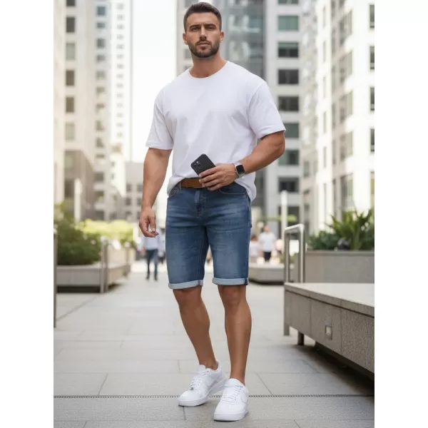  Pantaloni scurți pentru bărbați DSTREET SX2572 ALBASTRU 