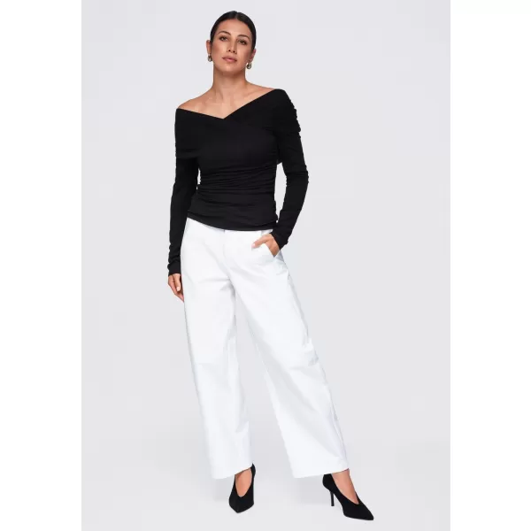  Bluza de dama OMBRE OW-TS-E0088 NEGRU 