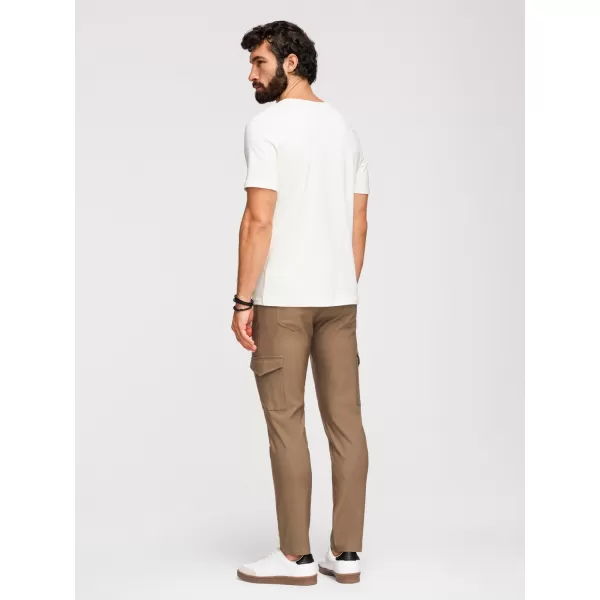 Pantaloni pentru bărbați OMBRE P1515 MĂSLINE 