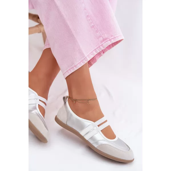  Balerini de dama BOTO 22-383 ARGINT 