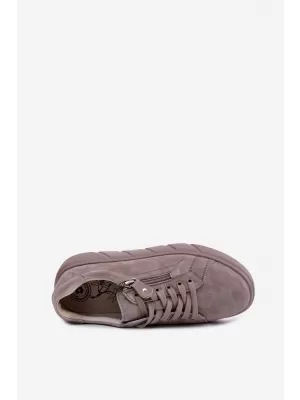 Botine de dama BOTO 26PB18-18 TAUPE