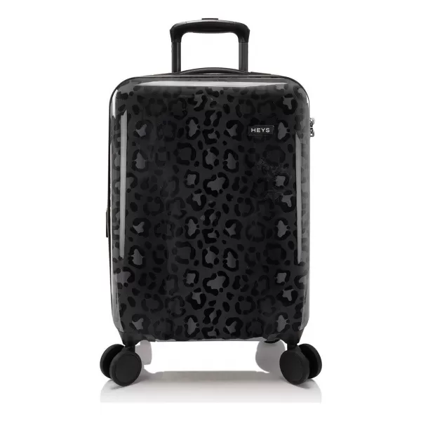  Un set de valize HEYS Elite S, M, L LEOPARD NEGRU 
