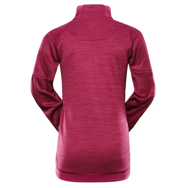  Hanorac pentru copii ALPINE PRO ONNECO 3 ROȘU FUCSIA 