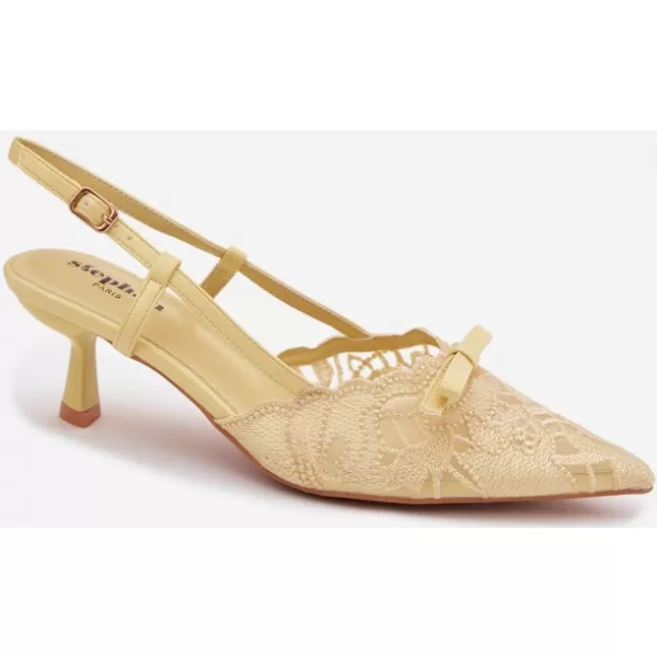 Sandale de dama BOTO 43067-19 GALBEN 
