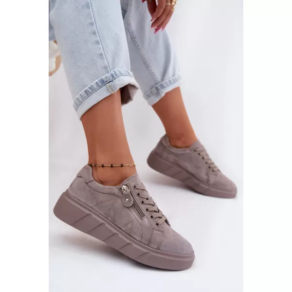  Botine de dama BOTO 26PB18-18 TAUPE 