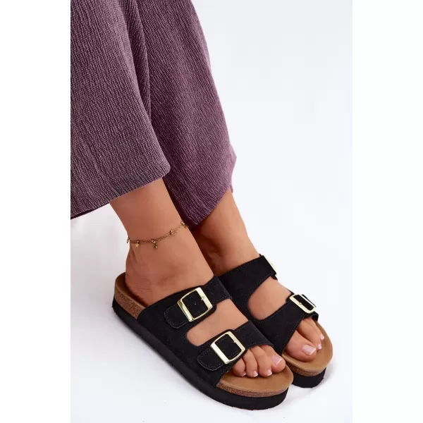  Papuci de damă VINCEZA 102657 NEGRU 