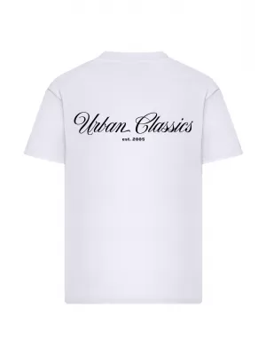 Tricou pentru bărbați URBAN CLASSICS TB8757 ALB