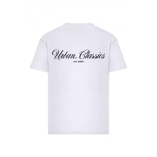  Tricou pentru bărbați URBAN CLASSICS TB8757 ALB 