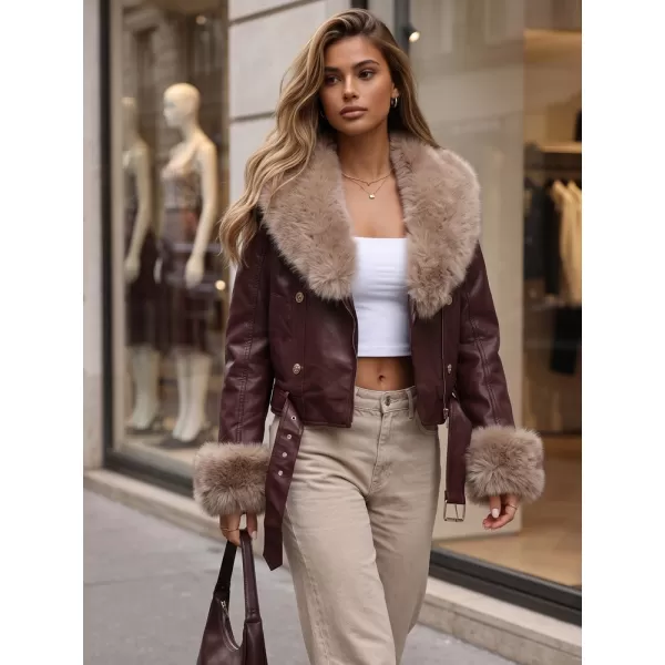  Geaca de dama DSTREET TY5980 BURGUNDIA 