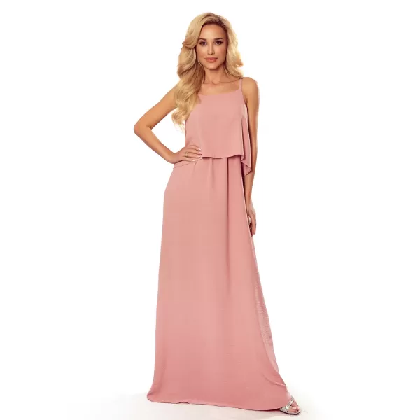  Rochie de femei NUMOCO 294-3 ROZ PUDRA 