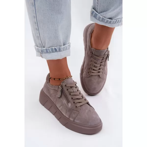  Botine de dama BOTO 26PB18-18 TAUPE 