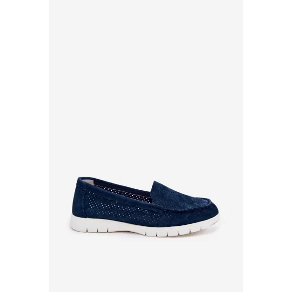 Mocasini de dama VINCEZA 95360 ALBASTRU 