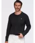 Pulover pentru bărbați OMBRE OM-SWSW-0190 NEGRU