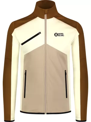 Hanorac powerfleece pentru bărbați NORDBLANC CUSP NBSFM8334 MARO